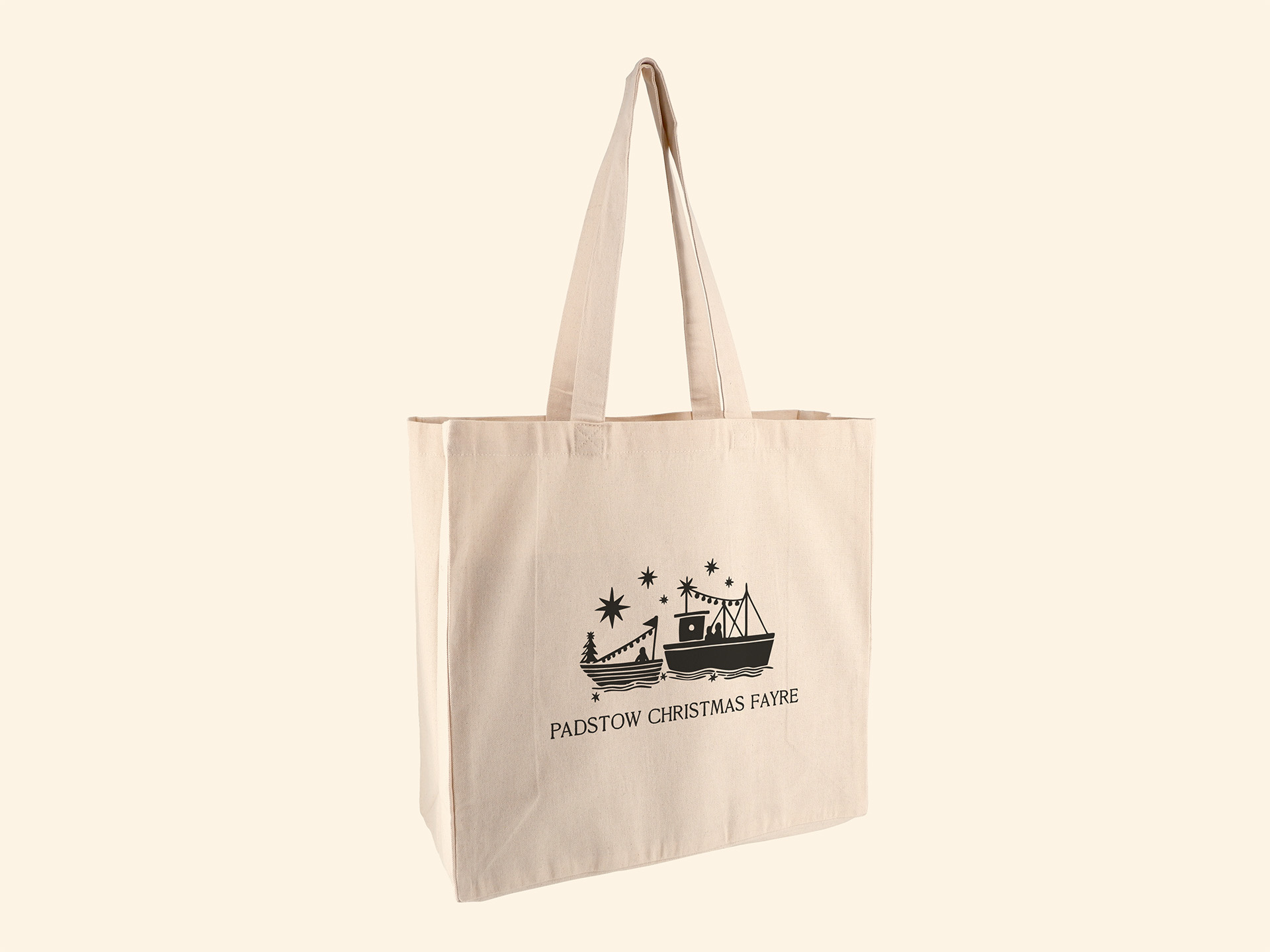 Padstow Christmas Fayre Tote Bag