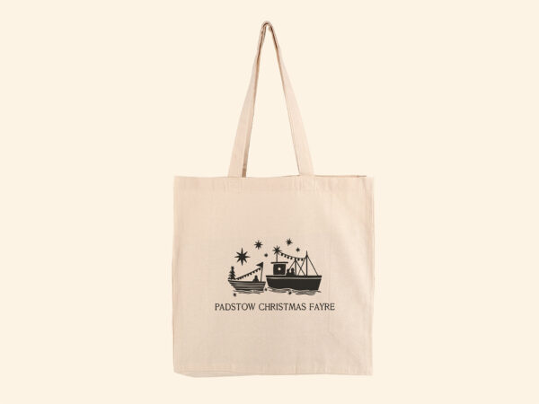 Padstow Christmas Fayre Tote Bag