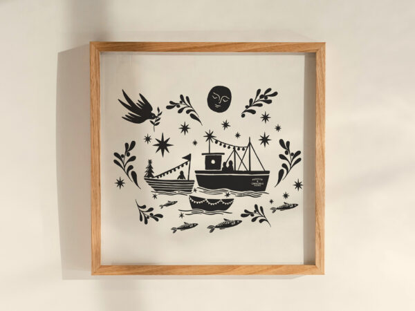 Hand Printed Artwork