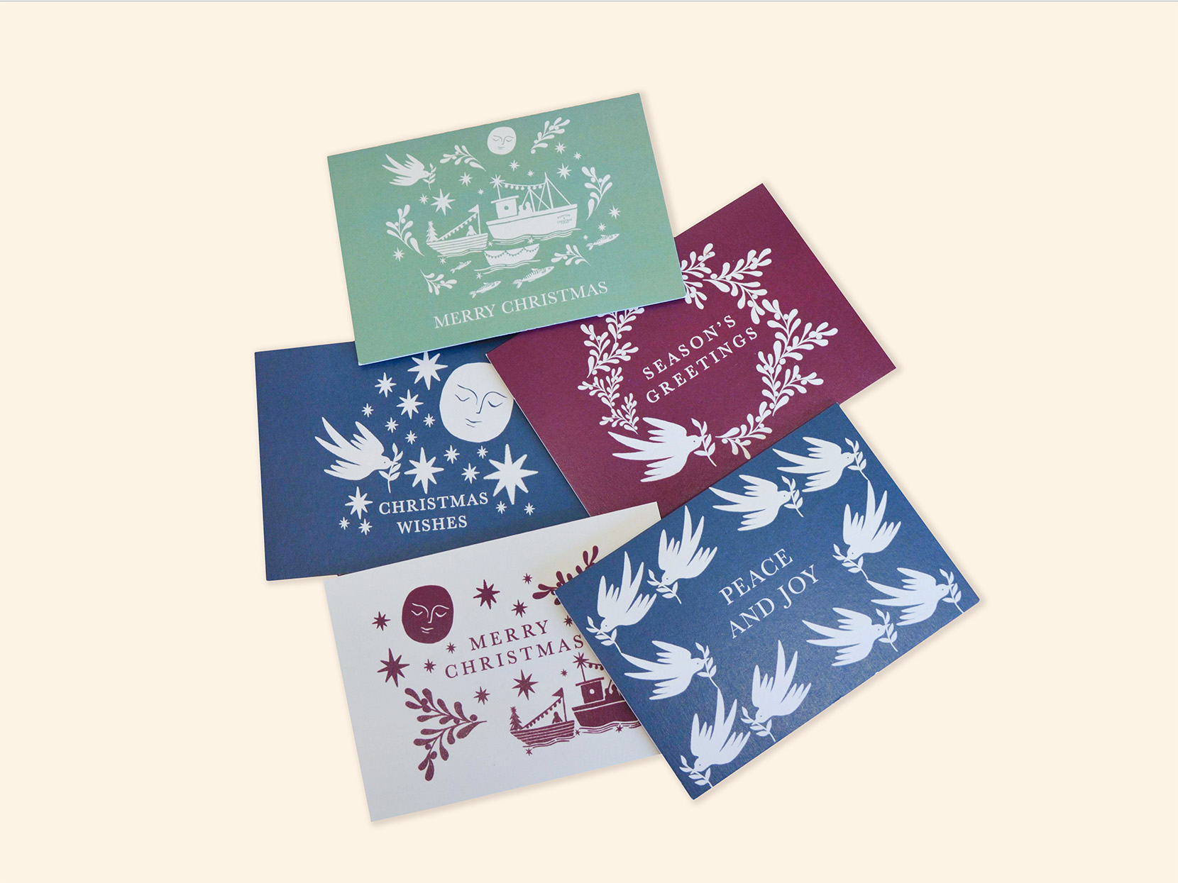 Padstow Christmas Fayre Christmas cards