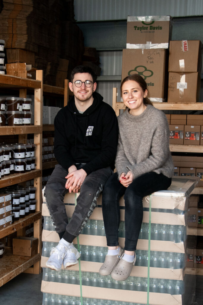 The Cornish Larder Jake and Abi Founders
